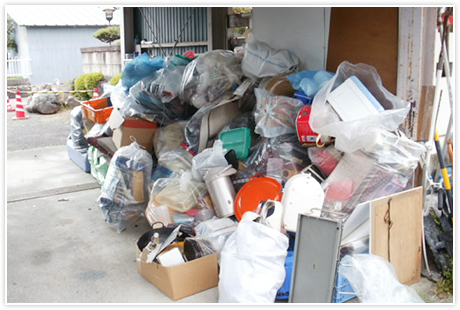 家屋解体や引越し前後の不要品収集・運搬について